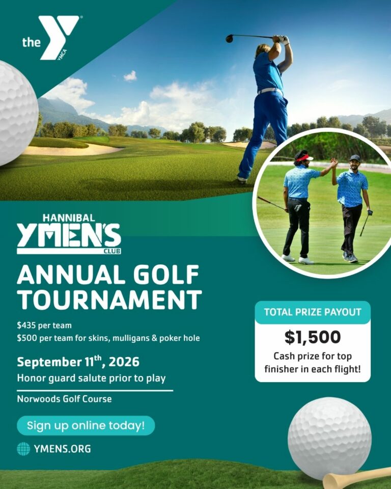 2026 Hannibal Ymen's Golf Tournament FB Post